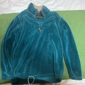 True grit blue pullover